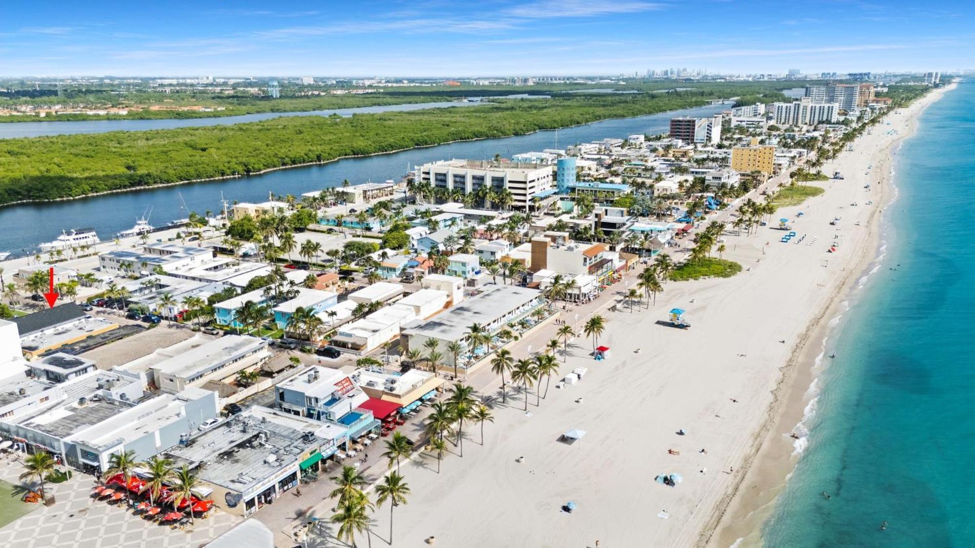 Oceanside Boutique Loft Apt Cozy Beach Unit # 7 Hollywood Ngoại thất bức ảnh
